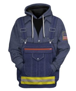 Cosplay Workman Mining Custom T-Shirts Hoodies Apparel CO-QM1001205 3D Custom Fleece Hoodies Hoodie S 