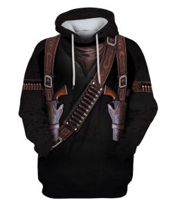 COWBOY Custom T-shirt - Hoodies Apparel HD-UGL110185 3D Custom Fleece Hoodies Hoodie S 