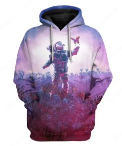 Custom Astronaut And Butterfly Apparel HD-AT0391915 3D Custom Fleece Hoodies Hoodie S 