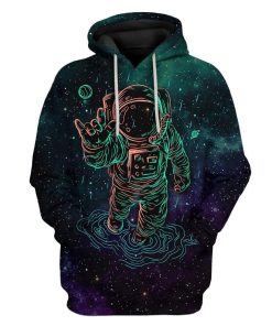 Custom Astronaut Apparel HD-DT1091901 3D Custom Fleece Hoodies Hoodie S 