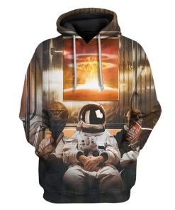Custom Astronaut Apparel HD-GH2081924 3D Custom Fleece Hoodies Hoodie S 