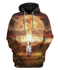 Custom Astronaut In Mars Apparel HD-GH2181924 3D Custom Fleece Hoodies Hoodie S 