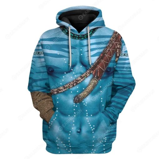 Custom Avatar Apparel HD-TA8101903 3D Custom Fleece Hoodies Hoodie S