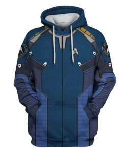 Custom Captain Kirk ST Beyond Apparel HD-GH110519 3D Custom Fleece Hoodies Hoodie S 