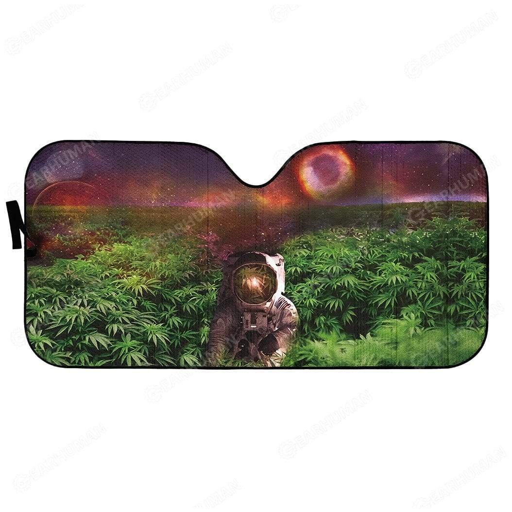 Gearhumans Custom Car Auto Sunshade Astronaut 1 Custom Car Auto Sunshade Astronaut HD-AT0391910-SS Auto Sunshade 57''x27.5''