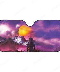 Custom Car Auto Sunshade Astronaut HD-AT0391912-SS Auto Sunshade 57''x27.5'' 
