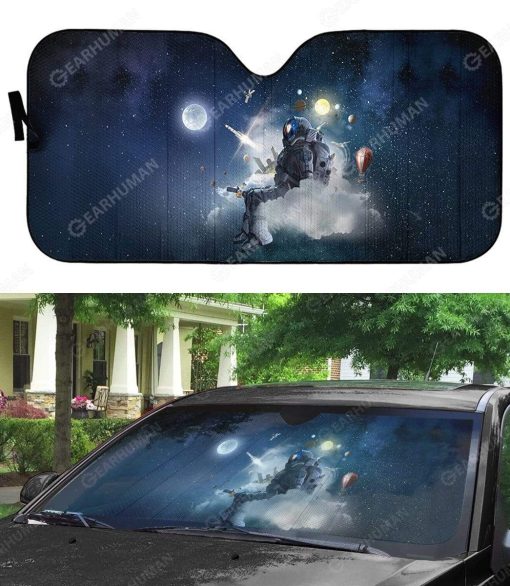 Custom Car Auto Sunshade Astronaut HD-AT0391920-SS Auto Sunshade