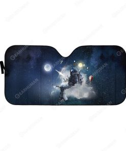 Custom Car Auto Sunshade Astronaut HD-AT0391920-SS Auto Sunshade 57''x27.5'' 