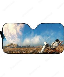 Custom Car Auto Sunshade Astronaut HD-AT0591911-SS Auto Sunshade 57''x27.5'' 