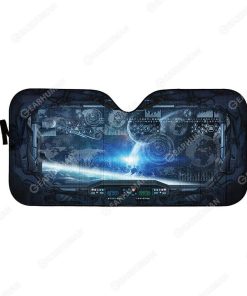 Custom Car Auto Sunshade Astronaut HD-AT1791902-SS Auto Sunshade 57''x27.5'' 