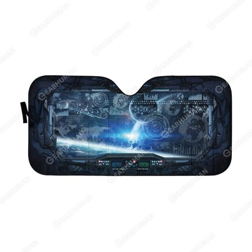 Custom Car Auto Sunshade Astronaut HD-AT1791902-SS Auto Sunshade 57''x27.5''