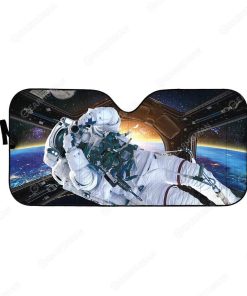Custom Car Auto Sunshade Astronaut HD-DT0391901-SS Auto Sunshade 57''x27.5'' 