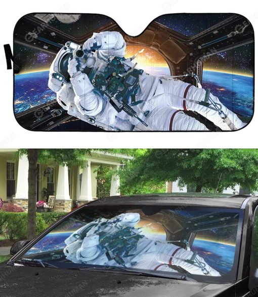 Custom Car Auto Sunshade Astronaut HD-DT0391901-SS Auto Sunshade