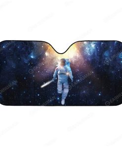 Custom Car Auto Sunshade Astronaut HD-DT1091906-SS Auto Sunshade 57''x27.5'' 