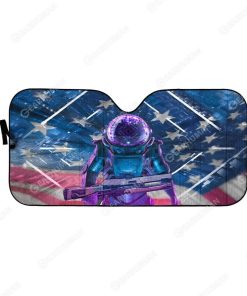 Custom Car Auto Sunshade Astronaut HD-DT1891901-SS Auto Sunshade 57''x27.5'' 