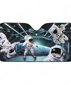 Custom Car Auto Sunshade Astronaut HD-DT3081920-SS Auto Sunshade 57''x27.5'' 