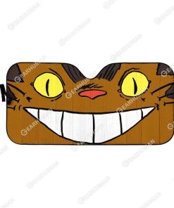 Custom Car Auto Sunshade Catbus HD-GH1581932-SS Auto Sunshade 57''x27.5'' 