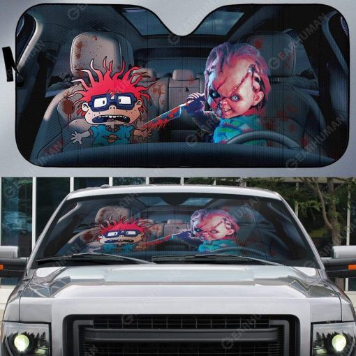 Custom Car Auto Sunshade Chuckie Chucky HD-DT2381921-SS Auto Sunshade