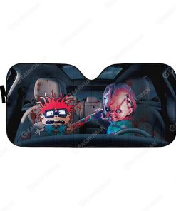 Custom Car Auto Sunshade Chuckie Chucky HD-DT2381921-SS Auto Sunshade 57''x27.5'' 