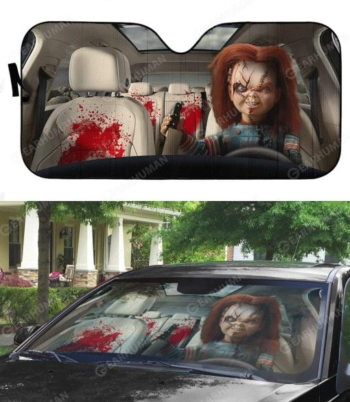 Custom Car Auto Sunshade Chucky HD-GH2081913-SS Auto Sunshade