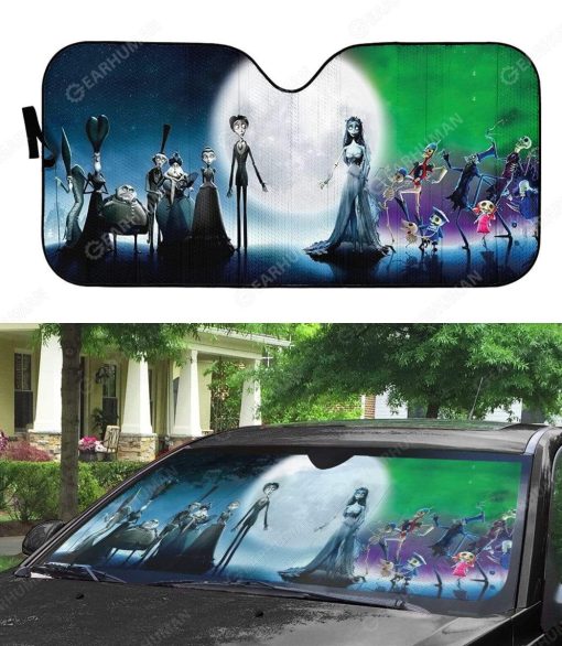 Custom Car Auto Sunshade Corpse Bride HD-DT2781903-SS Auto Sunshade