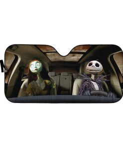 Custom Car Auto Sunshade Corpse Bride HD-GH1681902-SS Auto Sunshade 57''x27.5'' 