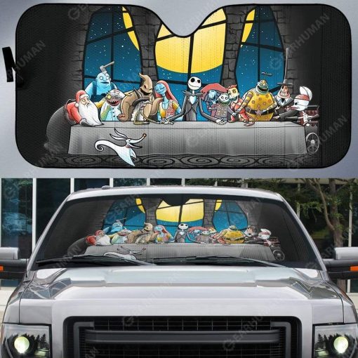 Custom Car Auto Sunshade Dinner Before Christmas HD-TT2681901-SS Auto Sunshade