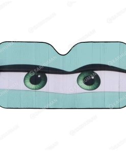 Custom Car Auto Sunshade Flo HD-GH1481914-SS Auto Sunshade 57''x27.5'' 