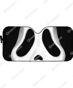 Custom Car Auto Sunshade Ghostface HD-GH1581912-SS Auto Sunshade 57''x27.5'' 