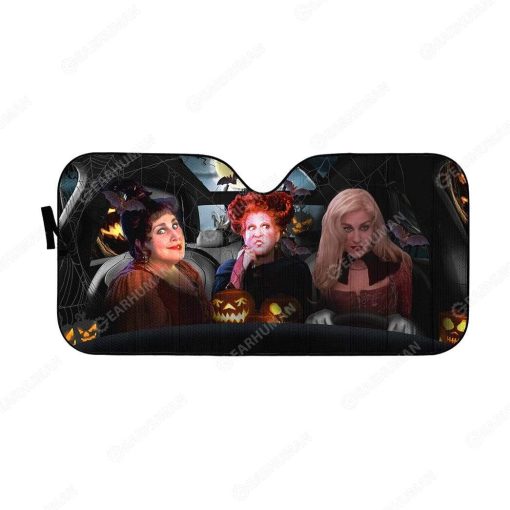 Custom Car Auto Sunshade Hocus Pocus HD-GH1981905-SS Auto Sunshade 57''x27.5''