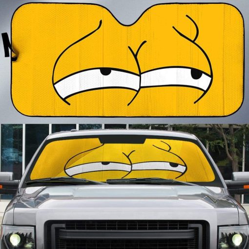 Custom Car Auto Sunshade Homer Simpson HD-GH1581934-SS Auto Sunshade