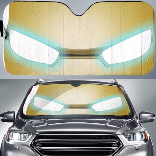 Gearhumans Custom Car Auto Sunshade Ironman 10 Custom Car Auto Sunshade Ironman HD-GH1581948-SS Auto Sunshade