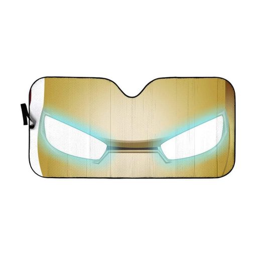 Gearhumans Custom Car Auto Sunshade Ironman 8 Custom Car Auto Sunshade Ironman HD-GH1581948-SS Auto Sunshade 57''x27.5''