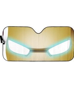 Custom Car Auto Sunshade Ironman HD-GH1581948-SS Auto Sunshade 57''x27.5'' 
