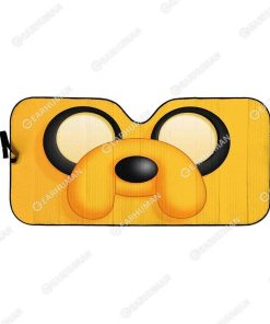 Custom Car Auto Sunshade Jake the Dog HD-GH1581939-SS Auto Sunshade 57''x27.5'' 