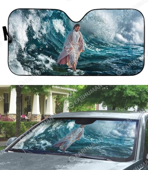 Custom Car Auto Sunshade Jesus HD-GH1681909-SS Auto Sunshade