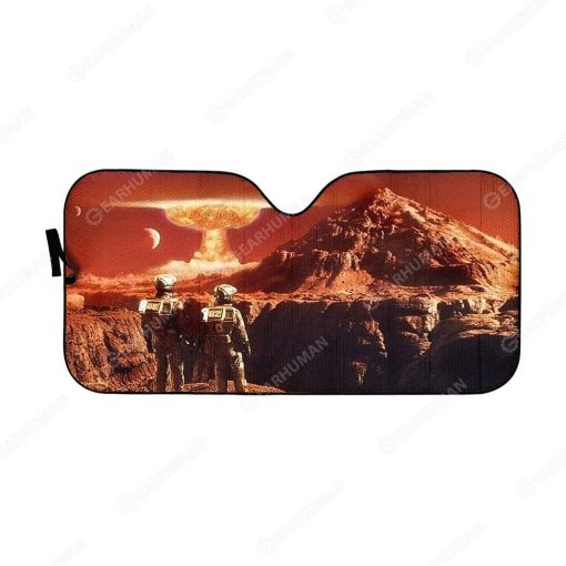 Custom Car Auto Sunshade Mars HD-GH2081919-SS Auto Sunshade 57''x27.5''