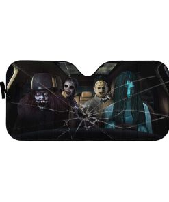 Custom Car Auto Sunshade Mass Murder HD-GH1581946-SS Auto Sunshade 57''x27.5'' 