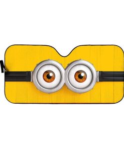 Custom Car Auto Sunshade Minion HD-GH1581936-SS Auto Sunshade 57''x27.5'' 