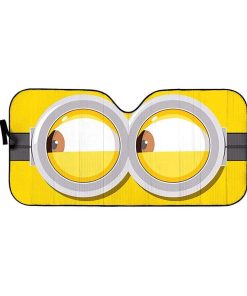 Custom Car Auto Sunshade Minion HD-GH1581938-SS Auto Sunshade 57''x27.5'' 