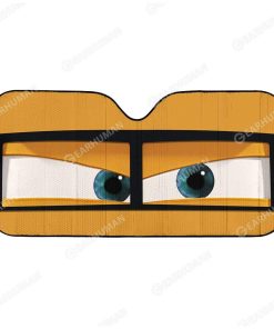 Custom Car Auto Sunshade Miss Fritter HD-GH1381915-SS Auto Sunshade 57''x27.5'' 