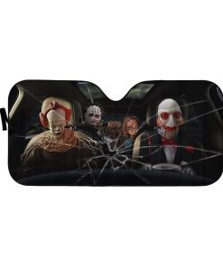 Custom Car Auto Sunshade Murder HD-GH1581944-SS Auto Sunshade 57''x27.5'' 