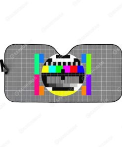 Custom Car Auto Sunshade PAL TV HD-GH1791904-SS Auto Sunshade 57''x27.5'' 