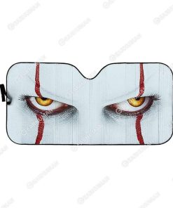 Custom Car Auto Sunshade Pennywise HD-GH1581904-SS Auto Sunshade 57''x27.5'' 