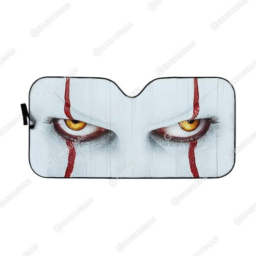 Custom Car Auto Sunshade Pennywise HD-GH1581904-SS Auto Sunshade 57''x27.5''