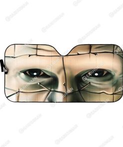 Custom Car Auto Sunshade Pinhead HD-GH1581942-SS Auto Sunshade 57''x27.5'' 