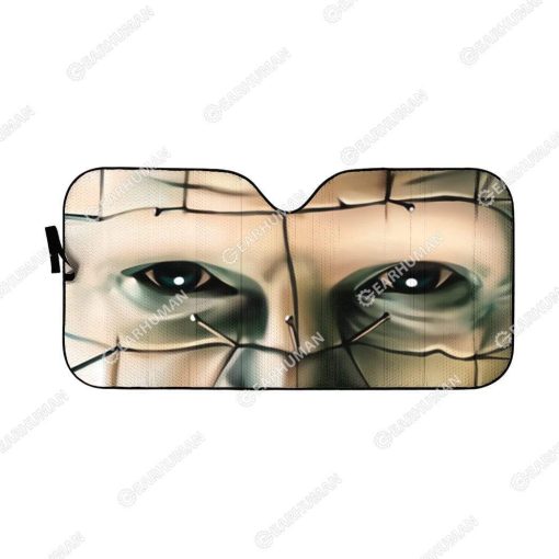 Custom Car Auto Sunshade Pinhead HD-GH1581942-SS Auto Sunshade 57''x27.5''