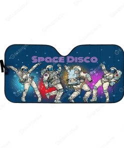 Custom Car Auto Sunshade Space Disco HD-DT2981910-SS Auto Sunshade 57''x27.5'' 