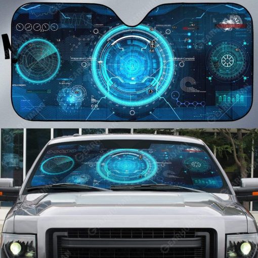 Custom Car Auto Sunshade Spacecraft Control Panel Dashboard HD-DT2181922-SS Auto Sunshade