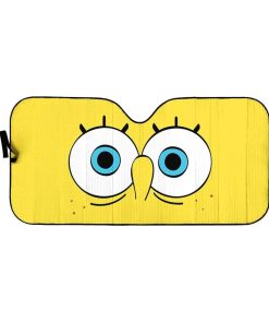 Custom Car Auto Sunshade Spongebob HD-GH1581906-SS Auto Sunshade 57''x27.5'' 